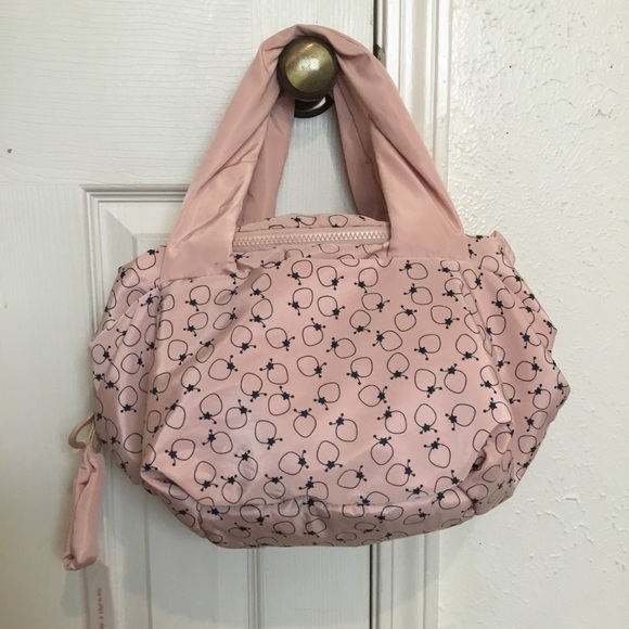 Authentic See By Chloe Puffer Pink Strawberries Bag - Picture 3 of 16